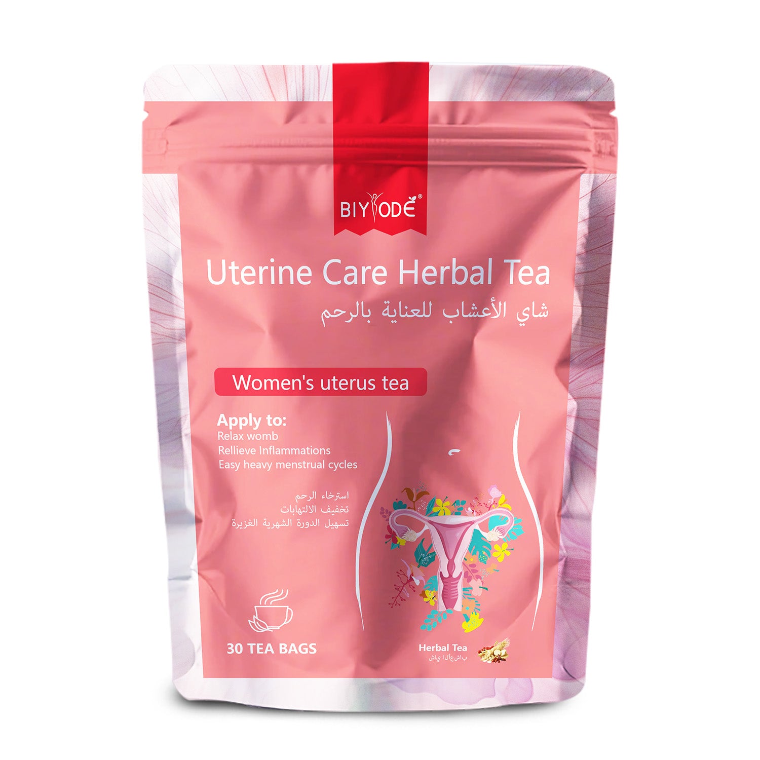 Wholesale Uterine Care Herbal Tea Herbal Supplement OEM ODM Women's Herbal Wellness Tea Daily Nourishment Balance Support GMP COA HALAL